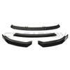 AUDI A3 S-LINE & S3 8V FACELIFT 2017-2020 GLOSS BLACK SPLITTER - V3