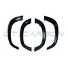 LAND ROVER DEFENDER L663 90 GLOSS BLACK WIDE ARCH FENDERS