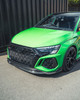 AUDI RS3 8Y 2022-2024 CARBON FIBRE FRONT BUMPER CORNERS - CT DESIGN