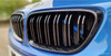 BMW M2 F87 & F22 2 SERIES DOUBLE SLAT BLACK GRILLES