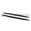 BMW 3 SERIES E90/E91 2004-2013 GLOSS BLACK SIDE SKIRTS - V2