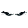 BMW M3 E90/E92/E93 2007-2013 GLOSS BLACK CORNER SPLITTERS