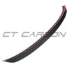 AUDI A6/S6/RS6 C8 AVANT 2019+ DRY CARBON FIBRE MATTE MIDDLE SPOILER - V1