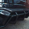 AUDI RSQ8 2020-2024 PRE-FACELIFT CARBON FIBRE DIFFUSER (Gloss Carbon) - CT DESIGN