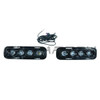 DEFENDER 90/110/130 L663 2020+ GLOSS BLACK LED FOG LIGHTS