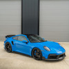 PORSCHE 911 (992) TURBO S CARBON FIBRE FRONT SPLITTER - CT DESIGN