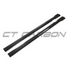 MERCEDES E-CLASS W213/S213 AMG (E43/E53/E63) 2016-2023 CARBON FIBRE SIDE SKIRTS