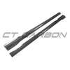 MERCEDES E-CLASS W213/S213 AMG (E43/E53/E63) 2016-2023 CARBON FIBRE SIDE SKIRTS