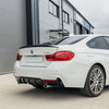 BMW F32 4 SERIES 2013-2020 GLOSS BLACK SPOILER - V1