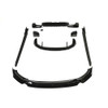 BMW X3 G01 2017-2020 FULL GLOSS BLACK KIT WITH TIPS