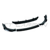 BMW X6 G06 2019-2022 PRE LCI GLOSS BLACK SPLITTER - V2