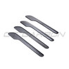 TESLA MODEL 3 & Y 2017+ MATTE CARBON FIBRE HANDLE COVERS
