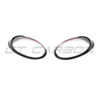 PORSCHE 991 911 2012-2021 CARBON FIBRE HEADLIGHT EYEBROWS