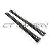 TESLA MODEL Y MK1 2020-2025 CARBON FIBRE SIDE SKIRTS