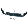 VOLKSWAGEN GOLF GTI/GTD MK7/7.5 2017-2020 GLOSS BLACK DIFFUSER WITH LED LIGHT