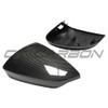 AUDI A3/S3/RS3 8Y 2022+ CARBON FIBRE MIRROR COVERS WITH LANE ASSIST - RHD