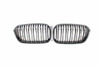 BMW F20 1 SERIES LCI DOUBLE SLAT GLOSS BLACK GRILLES