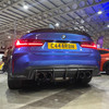 BMW M4 G82/G83 2021+ CARBON FIBRE DIFFUSER V1 - CT DESIGN