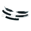 BMW 3 SERIES E90/E91 SE PRE-LCI 2004-2009 GLOSS BLACK SPLITTER - V2