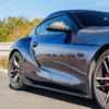 TOYOTA SUPRA 2019+ A90 CARBON FIBRE SIDE SKIRTS - V1