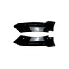 BMW G01 X3 PRE-LCI 2018-2021 GLOSS BLACK REAR BUMPER CORNERS