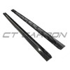 AUDI RS3 8Y 2022+ CARBON FIBRE SIDE SKIRTS - CT DESIGN V2
