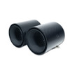 BMW F40/F44 M135i & M235i CARBON FIBRE EXHAUST TIPS - MATTE BLACK (SET OF 2)