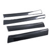 TESLA MODEL 3 2017-2023 CARBON FIBRE INTERIOR DOOR PANEL TRIM ADD ON (Gloss Carbon)