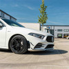 MERCEDES A-CLASS V177 & W177 2018-2022 GLOSS BLACK SPLITTER & CANARDS