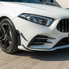 MERCEDES A-CLASS V177 & W177 2018-2022 GLOSS BLACK SPLITTER & CANARDS