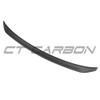 AUDI A3/S3/RS3 8Y 2022+ SPORTBACK MATTE CARBON FIBRE MIDDLE SPOILER - CT DESIGN
