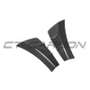 MERCEDES C-CLASS & C43 2019-2021 CARBON FIBRE FRONT BUMPER VENT TRIMS