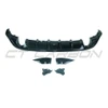 VOLKSWAGEN GOLF GTI/GTD MK7/7.5 2017-2020 GLOSS BLACK DIFFUSER
