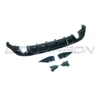 VOLKSWAGEN GOLF GTI/GTD MK7/7.5 2017-2020 GLOSS BLACK DIFFUSER