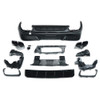 MERCEDES C254 GLC43/GLC63 AMG COUPE 2024-2025 DIFFUSER WITH EXHAUST TIPS