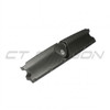 AUDI RS3 8Y 2020+ MATTE CARBON FIBRE ENGINE BAY SCUTTLE TRIM
