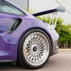 PORSCHE 911 GT2 RS/GT3 RS WING RISERS - SILVER - CT DESIGN