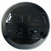 LAND ROVER DEFENDER L663 110 & 90 GLOSS BLACK SPARE WHEEL COVER - V2