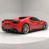 FERRARI 488 GTB COUPE & SPIDER CARBON FIBRE DIFFUSER - CT DESIGN
