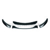 BMW E82/E88 1 SERIES 2007-2013 LCI GLOSS BLACK SPLITTER