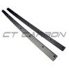 AUDI RS6/RS7 C8 2019+ MATTE CARBON FIBRE SIDE SKIRTS - CT DESIGN