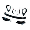 MERCEDES W206 2021+ C-CLASS GLOSS BLACK FRONT END TRIM PACK