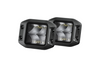 Hella Black Magic LED CUBE KIT 3.2" Floodlight - Flush