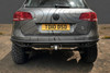 Touareg 7P Darkside Tubular Rear Bumper with Hitch Receiver