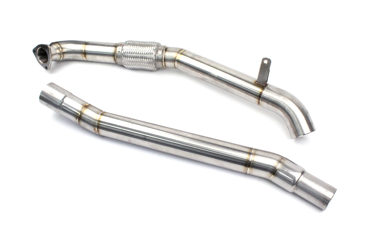 Darkside 2.5" Stainless De-Cat Downpipe Audi A4 2.5 TDi V6 Darkside 2.5" Stainless De-Cat Downpipe Audi A4 2.5 TDi V6