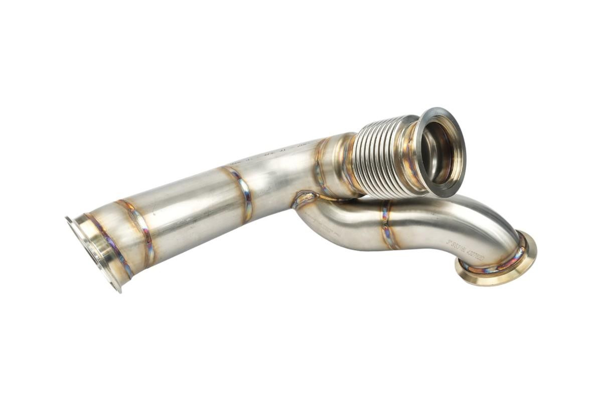DPF and CAT Delete 3.5" Downpipe for Porsche Panamera (971) 4.0 TDI DBUC