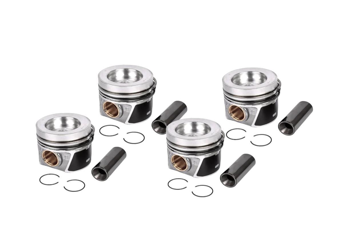 Complete Set of Pistons for Mk7 / MQB Platform 16v 2.0 TDI CR Oval Port Engines Complete Set of Pistons for Mk7 / MQB Platform 16v 2.0 TDI CR Oval Port Engines