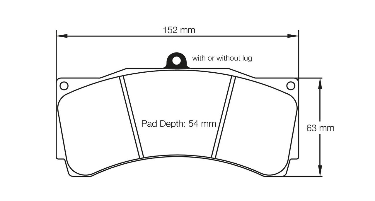 Pagid Racing S1904 RSL29 Brake Pads for AP Racing CP9660 D54 / CP3894 D46 / D51 / D54 Calipers Pagid Racing S1904 RSL29 Brake Pads for AP Racing CP9660 D54 / CP3894 D46 / D51 / D54 Calipers