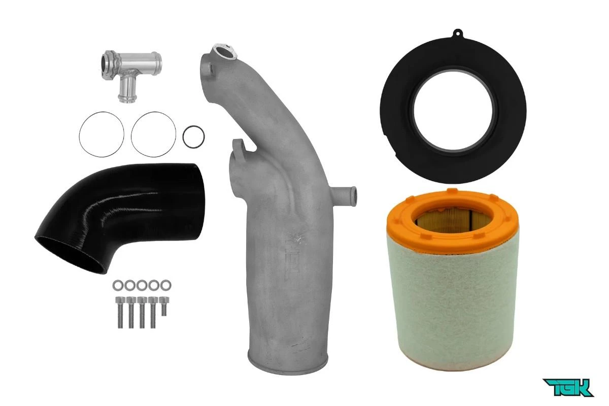 TGK Motorsport 4" Intake With OEM Air Box Conversion - C7 S6/RS6/S7/RS7