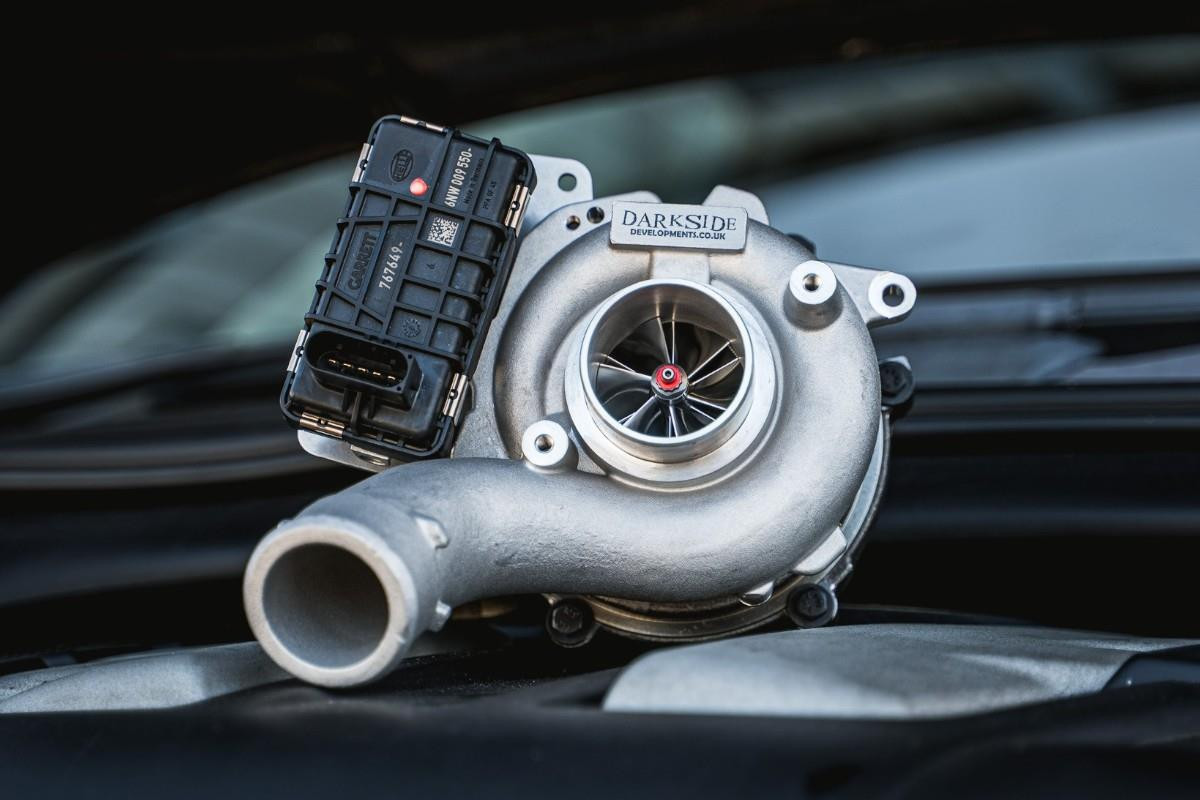 Darkside VAG 3.0 TDI V6 GTB2566VK Hybrid Turbocharger with Electronic Actuator Darkside VAG 3.0 TDI V6 GTB2566VK Hybrid Turbocharger with Electronic Actuator